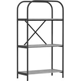 vidaXL Knjižna polica Siva sonoma 60 x 30 x 109 cm Konstruiran les | Shoptok.si