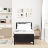  Krevet s opruga kutije s madracem Crna 80 x 200 cm Baršun | shoptok.hr