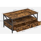  Rustikalni Stolić za Kavu - Smeđi | shoptok.hr
