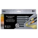 Crafters Companion METALLIC FLOMASTRI SPECTRUM, SET 6, (21335390) | Shoptok.si
