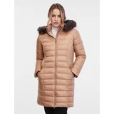 Orsay Light brown women's quilted coat