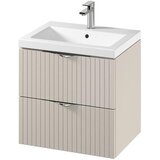 Cersanit S801-541 - Viseći kupatilski ormarić sa umivaonikom TIRSO 60x45 cm bež | Eponuda.com