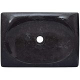  Umivaonik crni 50 x 35 x 10 cm mramorni | Shoptok.si