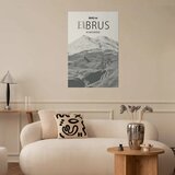  Plakat - Majestic mountain peak Elbrus mountain crown mountain landscape 40x60 Bez okvira | shoptok.hr