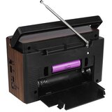 Ltc ELMA 118UBT prijenosni retro radio FM/AM/SW, Bluetooth, USB, microSD, AUX i svjetiljka | shoptok.hr