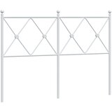 Metalno zamjensko uzglavlje bijelo 120 cm | Eponuda.com