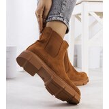 Gemre Brown Women's Ankle Boots Correa | shoptok.hr