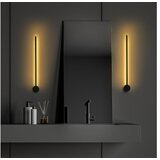 Opviq Črna LED stenska svetilka ø 7 cm Sword – | Shoptok.si