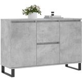  Komoda siva boja betona 101,5x35x70 cm od konstruiranog drva | Eponuda.ba