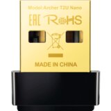 Tp-link ARCHER-T2U-NANO AC600 Nano Wi-Fi USB Adapter,433Mbps at 5GHz + 200Mbps at 2.4GHz, USB 2.0, Nano Design | Eponuda.ba