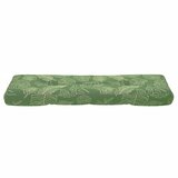  Jastuk za palete s uzorkom lišća 120 x 40 x 12 cm od tkanine | shoptok.hr