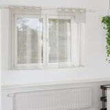  Zavjese sa zavjesama 2 pcs Krem 140 x 140 cm Poliester | shoptok.hr
