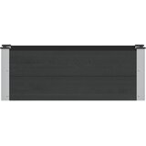  Povišena vrtna gredica Crna 100 x 30 x 36 cm | Eponuda.com