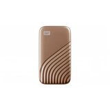  WD 500GB My Passport SSD - Portable SSD, up to 1050MB/s Read and 1000MB/s Write Speeds, USB 3.2 Gen 2 - Gold 67769 | ePonuda.com