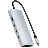 Satechi ST-P8KES laptop dock /port replicator Wired USB 3.2 Gen 1 (3.1 Gen 1) Type-C Silver Cijene