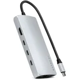 ST-P8KES laptop dock /port replicator Wired USB 3.2 Gen 1 (3.1 Gen 1) Type-C Silver