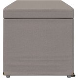  Stolica Taupe 101 x 41 x 40 cm Tkanina in obdelano les, (5000302423) | Shoptok.si