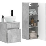  Set namještaja za kupaonicu 2 kom. Betonska siva 33 x 34.5 x 100 cm | Shoptok.si