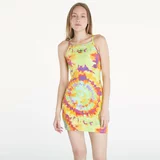 Adidas Obleka Tie-Dyed Dress Yellow/ Multicolor S