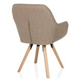 MID.YOU Naslanjač Scandi Soft, Bež | Shoptok.si