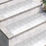  Stepenica Pravokutni 4 pcs Srebrno 80 x 30 cm Aluminij | shoptok.hr