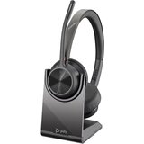 Poly hp voyager 4320 usb-c headset +BT700 dongle +charging stand, black 77Z31AA cene