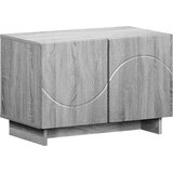  TV stalak 60 x 34.5 x 40 cm Siva Sonoma Konstruirano drvo | shoptok.hr