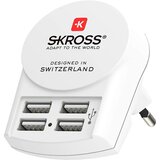 Skross adapter EU plug + 4x USB-A | shoptok.hr
