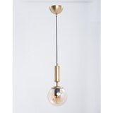 Squid Lighting Žuta /u zlatnoj boji viseća svjetiljka sa staklenim sjenilom ø 15 cm Hector – Cijene