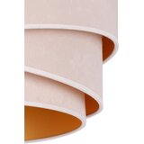  Duolla - Luster na kablu KOBO 1xE27/15W/230V prečnik 45 cm krem/zlatna | Eponuda.com