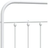  Metalno zamjensko uzglavlje bijelo 75 cm | shoptok.hr
