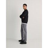 Reserved - Slim traperice isprana izgleda - light grey | shoptok.hr