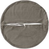  Presvlaka za jastuk 6 pcs HEERLEN Svjetlosiva Ø 40 cm Baršun | shoptok.hr