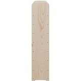 vidaXL Stojalo za vino z zgornjo ploščo 72,5x25x111,5cm trdna borovina | Shoptok.si