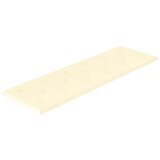  Zidna uzglavlja 12 pcs Krema 90 x 30 cm Lažna koža | shoptok.hr