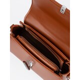 Shelvt Brown small shoulder bag with handle | Shoptok.si