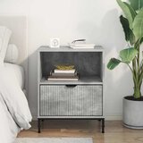  Noćni ormar Beton siva 49 x 36 x 61 cm Konstruirano drvo | shoptok.hr