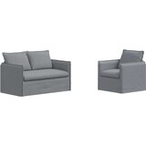 SOFA 120cm 2 pcs Svjetlosiva Metal | shoptok.hr