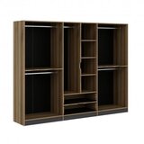 Hanah home Ormar Elina, 270x210x52cm, Tamno siva | Eponuda.ba