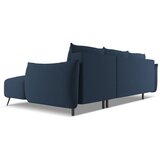Makamii modra kotna sedežna garnitura (desni kot) malie – | Shoptok.si