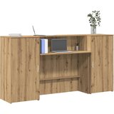 Recepcijski stol 200x50x103,5 cm od konstruiranog drva | shoptok.hr