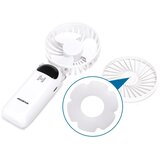 Aigostar Punjivi ručni ventilator 4W/5V 1200mAh beli | Eponuda.com