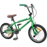vidaXL BMX Kolo 18 Palcev za 7-10 let Zelena - - Zelena - 16.58 - 123 x 51 x 78 x cm - 2025--v1 | Shoptok.si