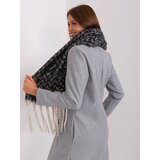 Wool Fashion Italia Scarf-AT-SZ-23125.75-black-beige | shoptok.hr