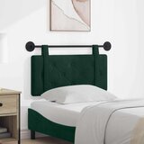  Držeće uzglavlje Zidne Tamnozelena 90 x 55 x 5 cm Baršun - Tamnozelena 80 cm bez LED | shoptok.hr