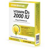 Strong Nature vitamin D3 2000IU 30/1 118445 Cene