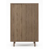 Marckeric Ormarić u dekoru hrasta u prirodnoj boji 86x130x40 cm Salma – | shoptok.hr