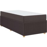  Krevetna konstrukcija Ostalo Tamno smeđa 90 x 200 cm tkanina | shoptok.hr