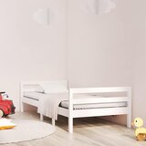  Okvir kreveta bez madraca bijeli 90 x 200 cm masivna borovina | shoptok.hr