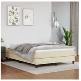  Okvir za krevet krem 140x200 cm od umjetne kože | shoptok.hr